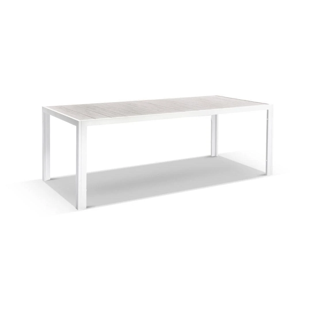 Mesa de comedor de exterior de 180 cm