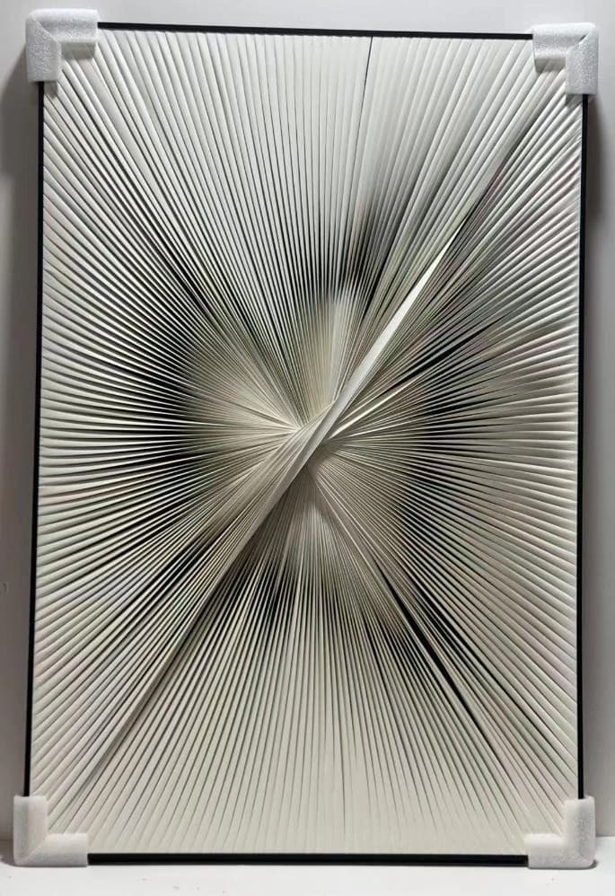Cuadro Golfo · Cuadro con relieve pintado a mano