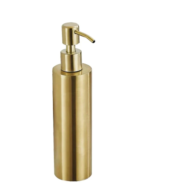 Dispenser de jabón redondo alto, 3 acabados