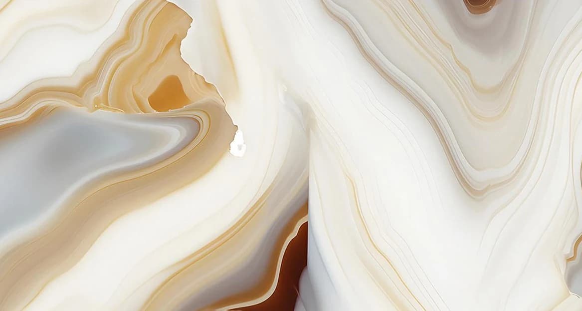 Revestimiento símil mármol blanco con vetas doradas 01