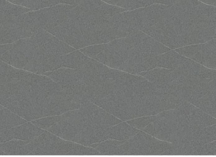 Placa UV de PVC gris oscuro con veta tenue