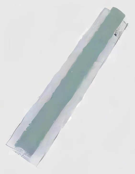 Perfil ángulo para panel de PVC verde agua