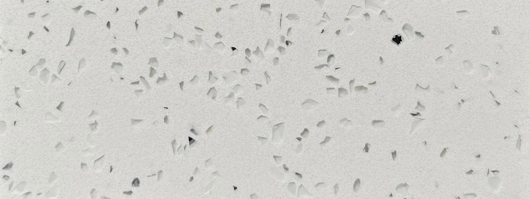 Cuarzo blanco granulado gris · diseño 1