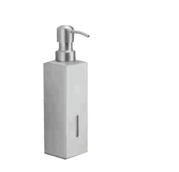 Dispenser de jabón cuadrado, 3 acabados
