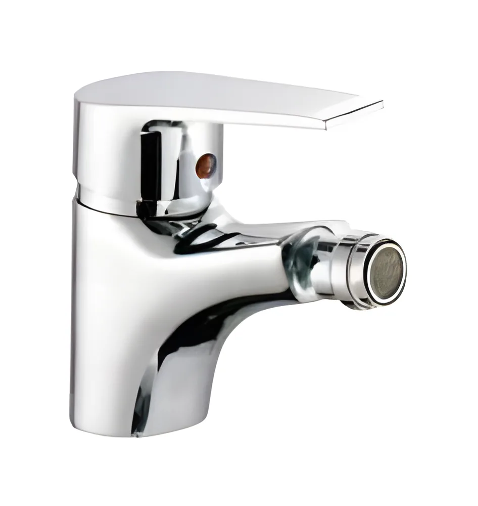 Monocomando de bidet · línea maneta plana recta