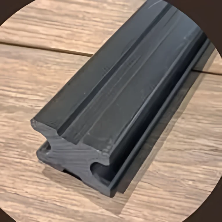 Rastrel de madera plástica