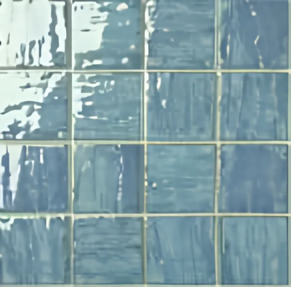 Mosaico cerámico esmalte ondulado 73 × 73