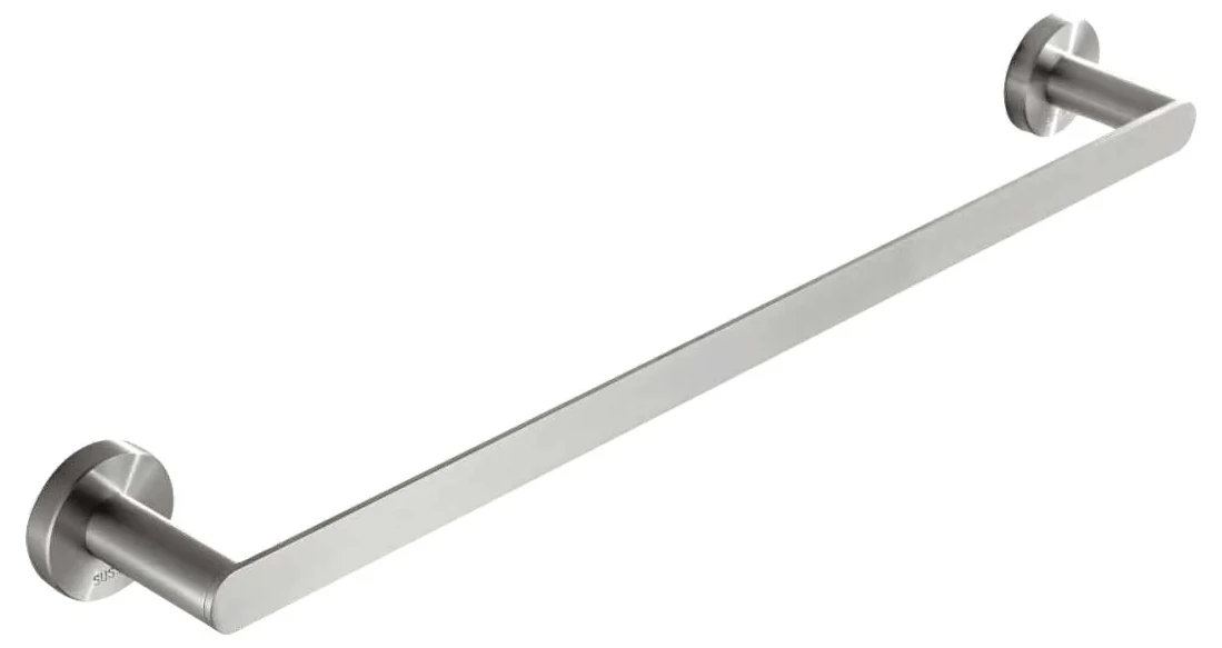 Toallero barral simple plano cepillado