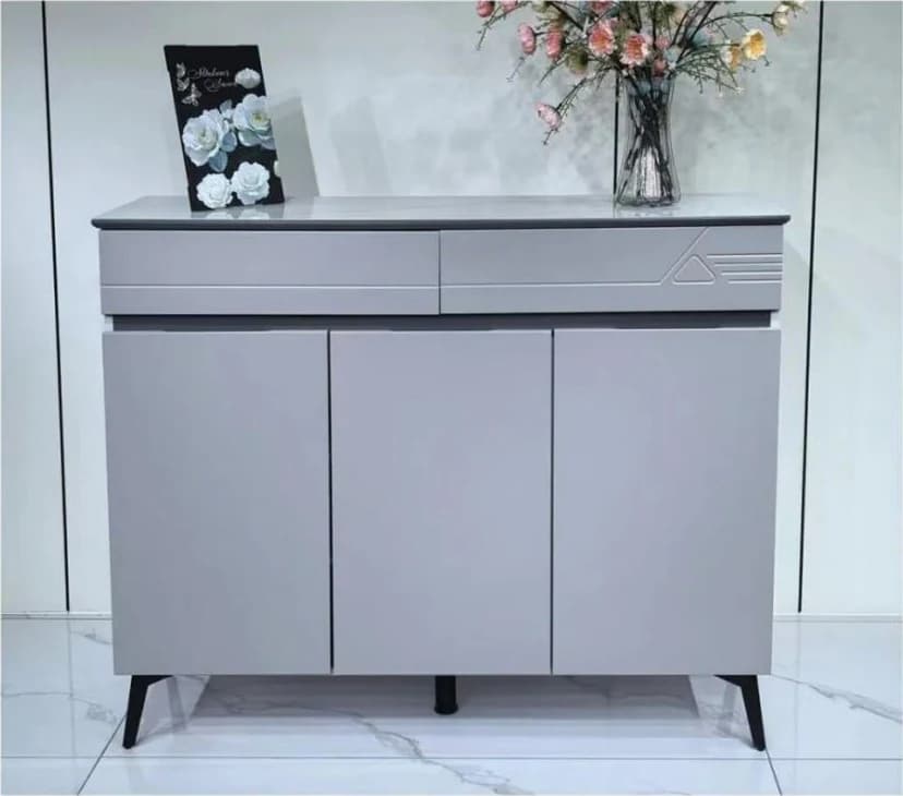 Zapatero gris, 117 × 34,5 × 99 cm · modelo 01
