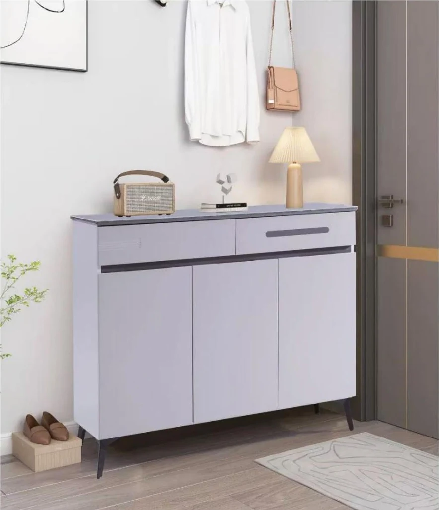 Zapatero gris claro, 117 × 34,5 × 99 cm · modelo 01