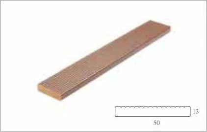Planchuela ranurada de deck 50 × 13