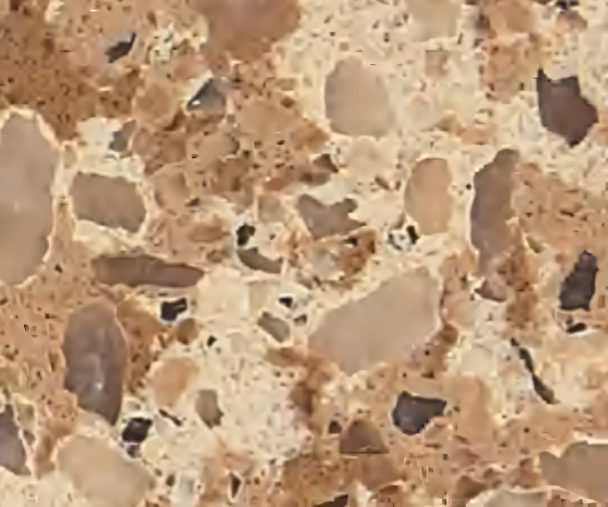 Cuarzo beige granulado nuez