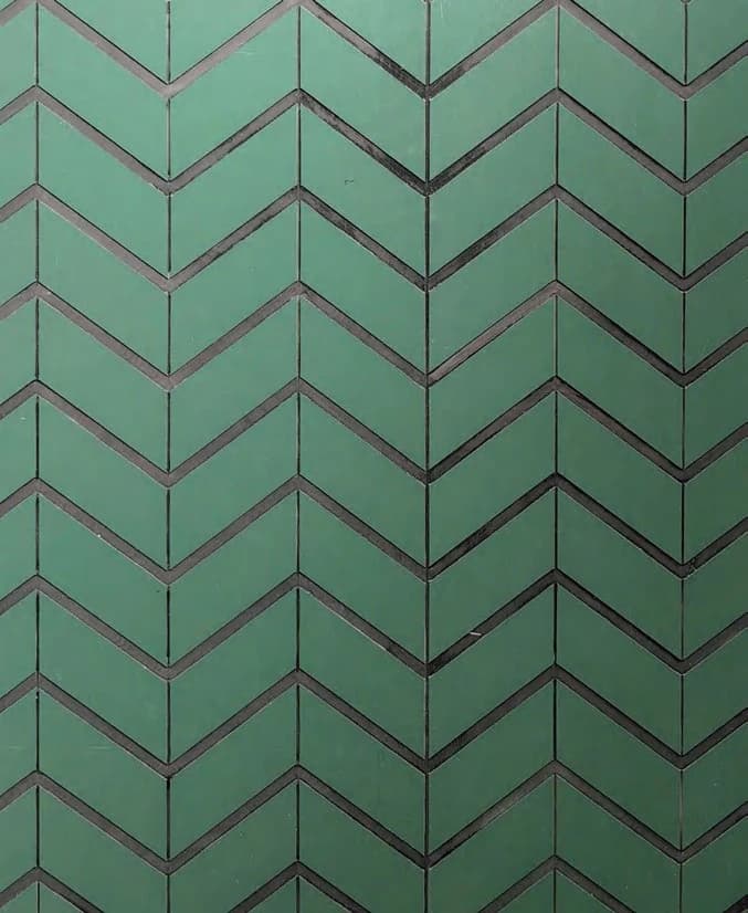 Placa UV de PVC panel spc verde