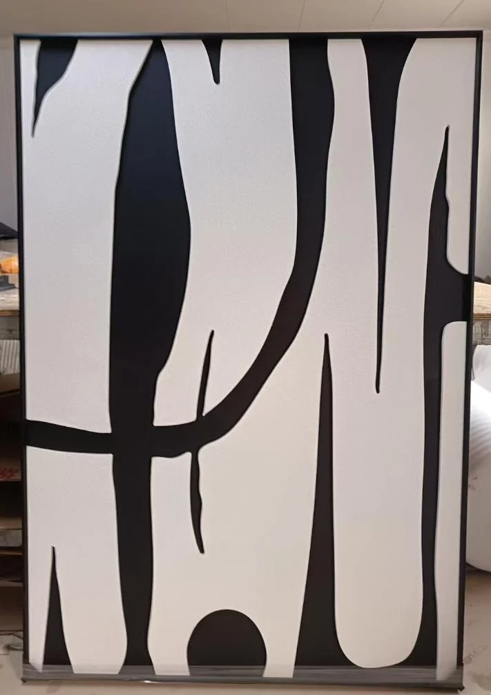 Cuadro Umbral · Cuadro con relieve pintado a mano