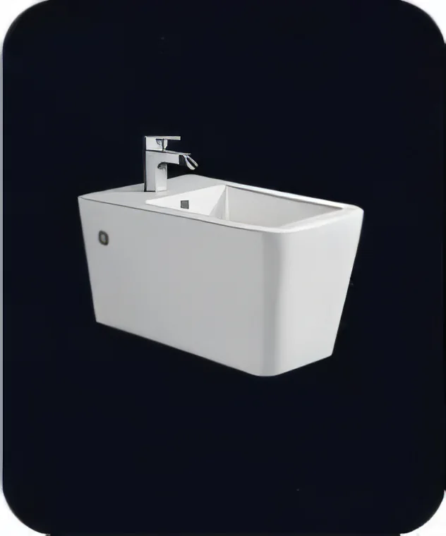 Bidet suspendido, línea recta 50 × 35,5 × 29,5