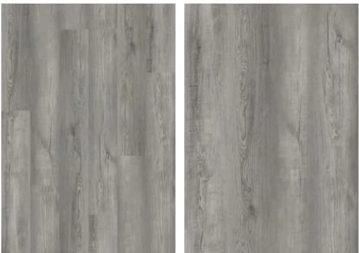 Piso SPC símil madera gris claro 1 · 1