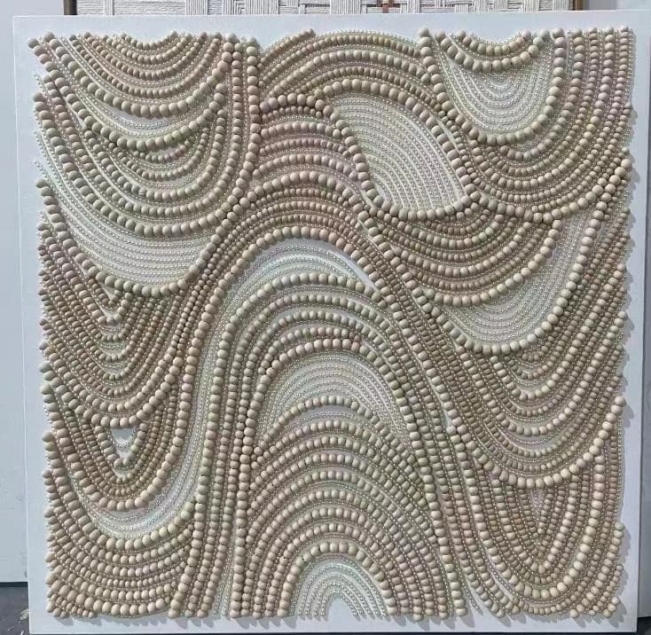 Cuadro Marinero · Cuadro con relieve pintado a mano