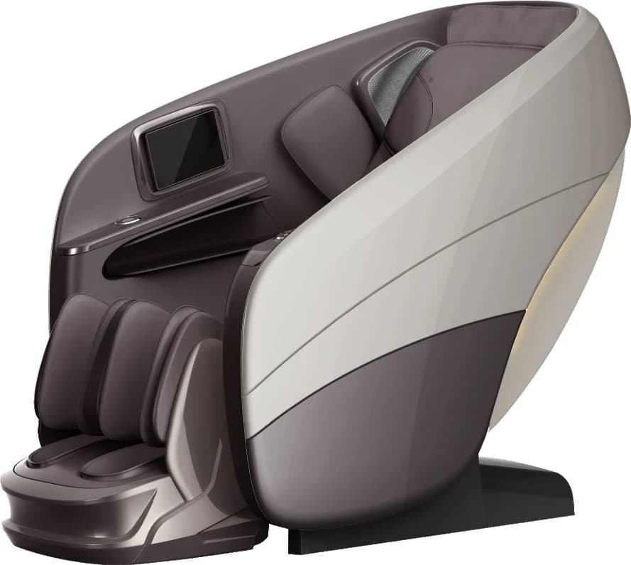 Sillón Tamames · Sillón de masaje con riel en L largo y 34 bolsas de aire