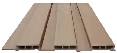 Panel WPC acanalado ancho 194 × 14 · 930 g/m