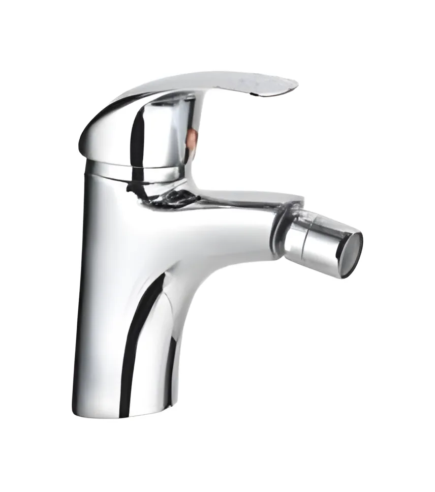 Monocomando de bidet · línea maneta curva