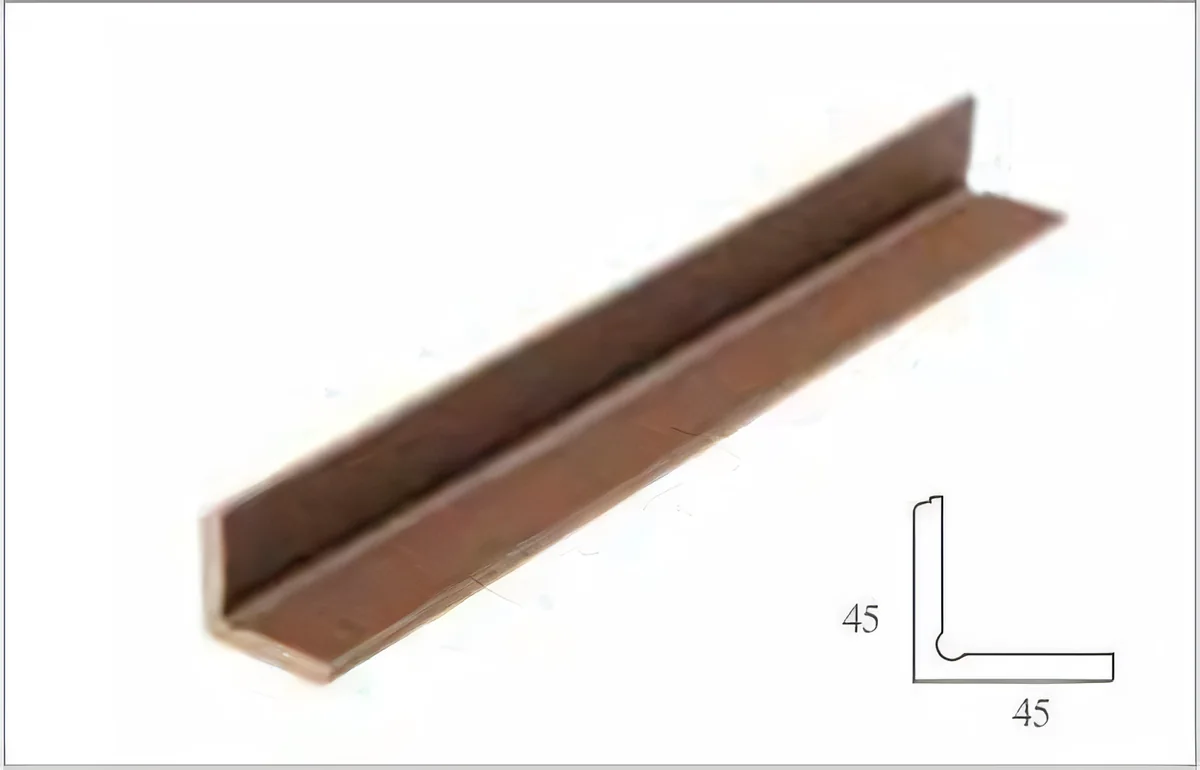 Perfil en L de deck 45 × 45