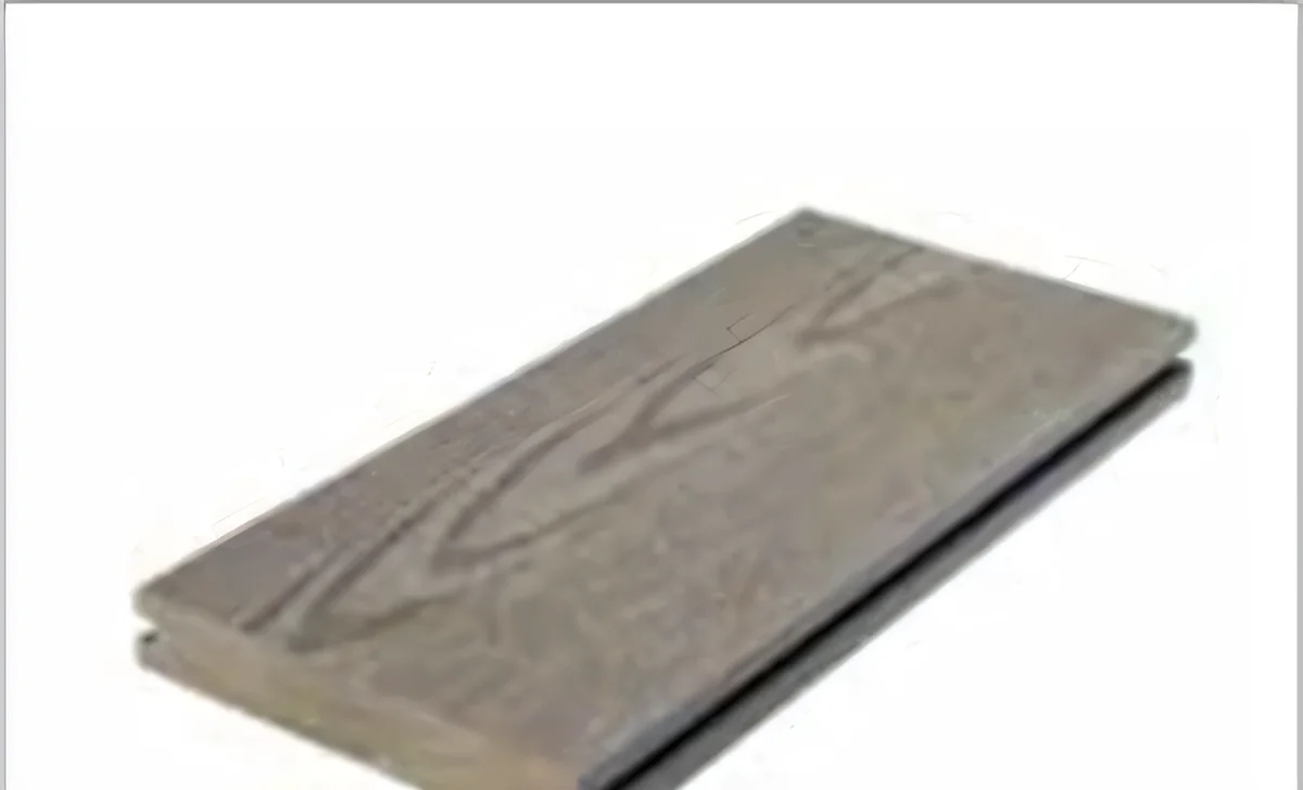 Deck macizo gris 140 × 25