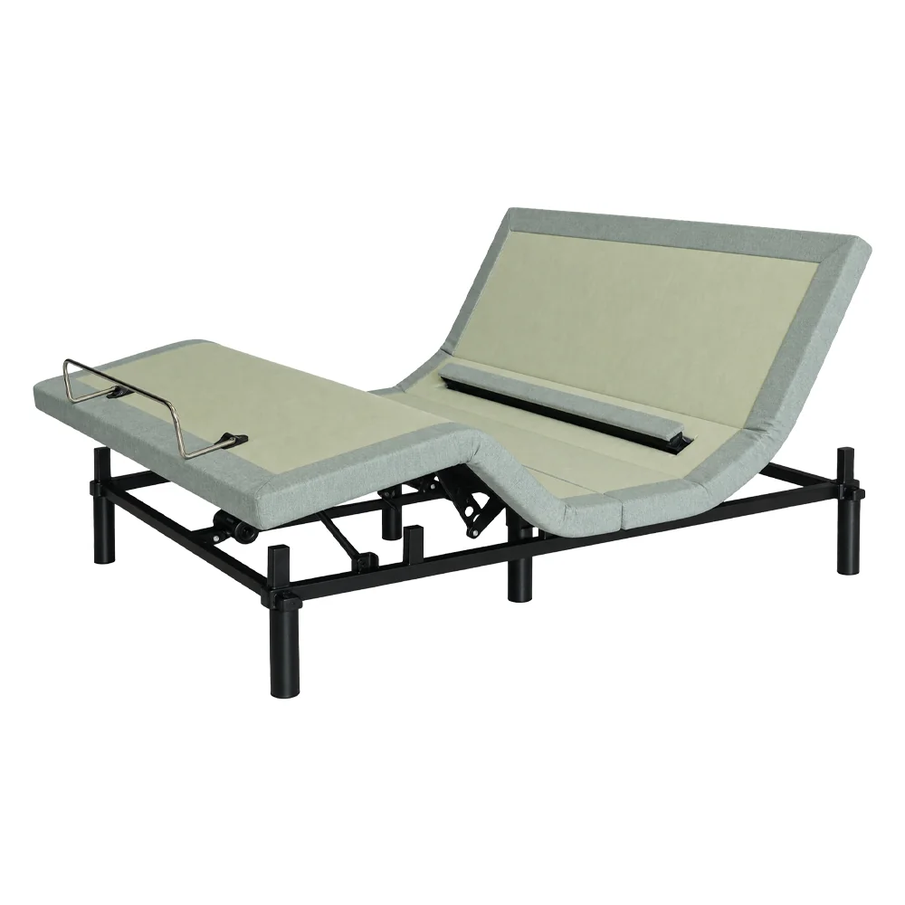 Base articulada tapizada con apoyo lumbar, 3 motores