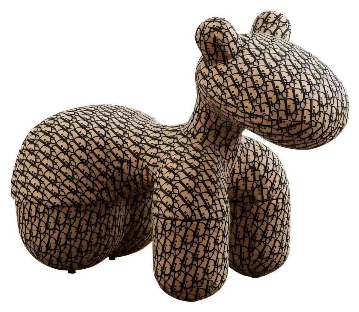 Puf Lolenco · Puf tapizado en tela 85 × 45 × 70 cm