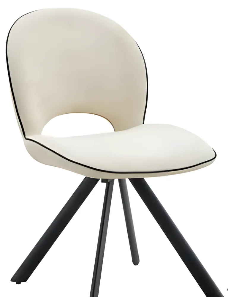 Silla Mimosa · Silla de comedor con base en cruz