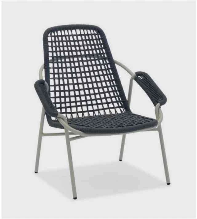 Sillón de exterior 76 × 76 × 89 cm