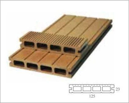 Deck hueco marrón 125 × 23 · 1