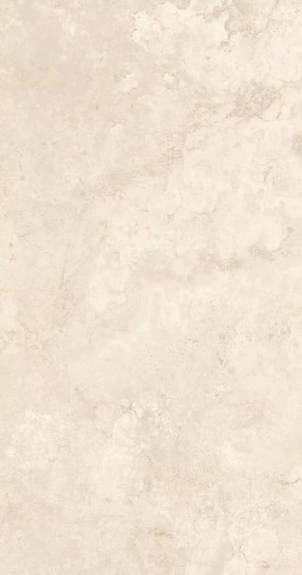 Porcelanato o cerámico símil travertino crema