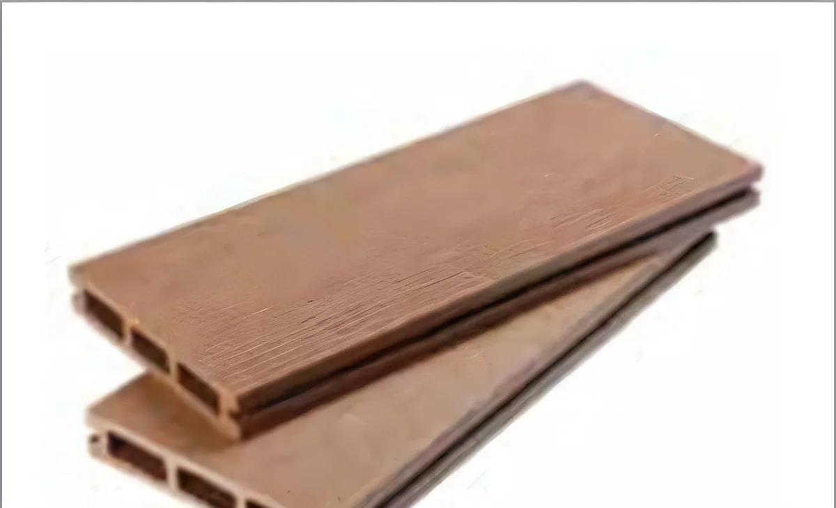 Deck hueco marrón 100 × 25