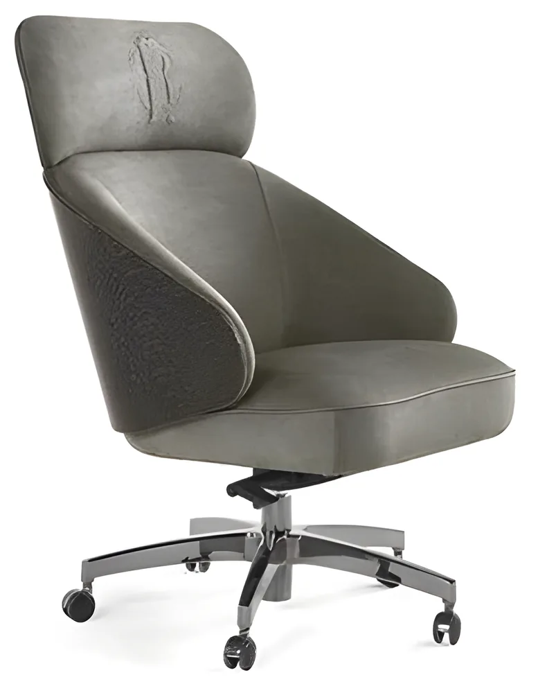 Silla Velero · Silla de escritorio de respaldo alto con apoyacabezas y ruedas