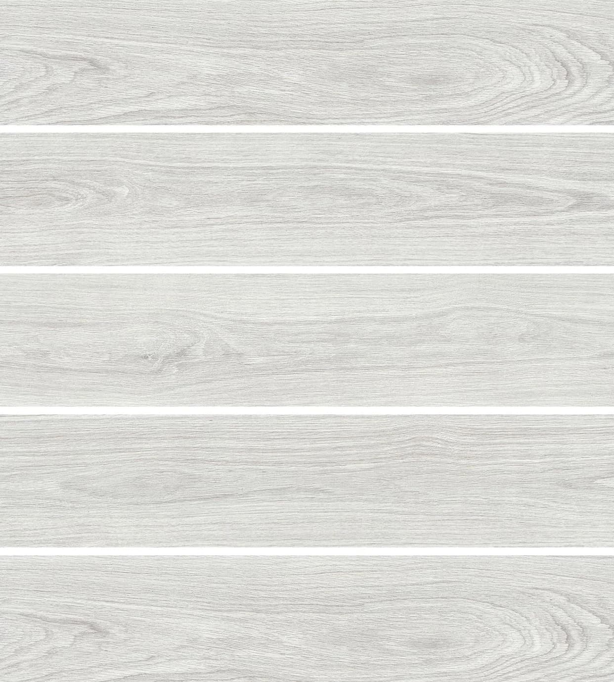 Cerámico símil madera blanco 20 × 100