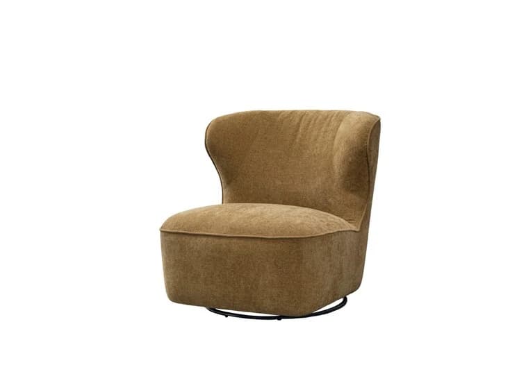 Sillón Fabara · Sillón giratorio de respaldo alto sin brazos