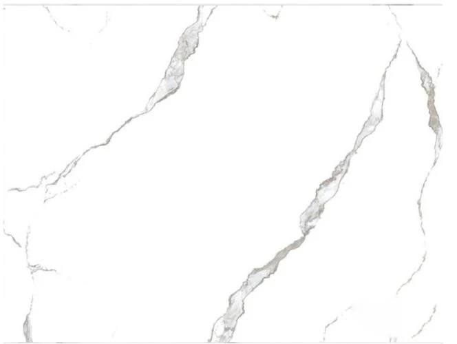Placa UV de PVC mármol clásico blanco 1