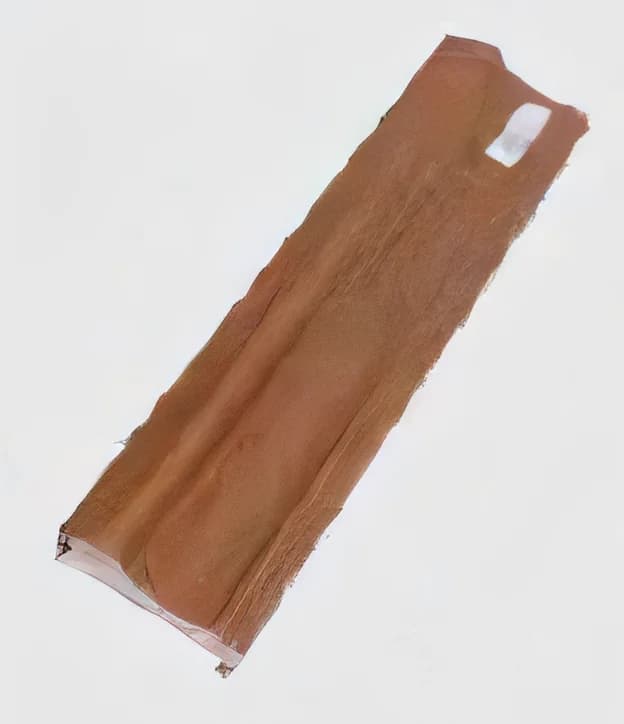 Perfil ancho para panel de PVC símil madera media