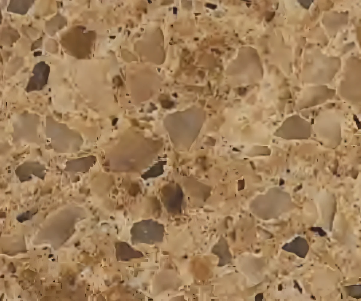 Cuarzo beige granulado rosa