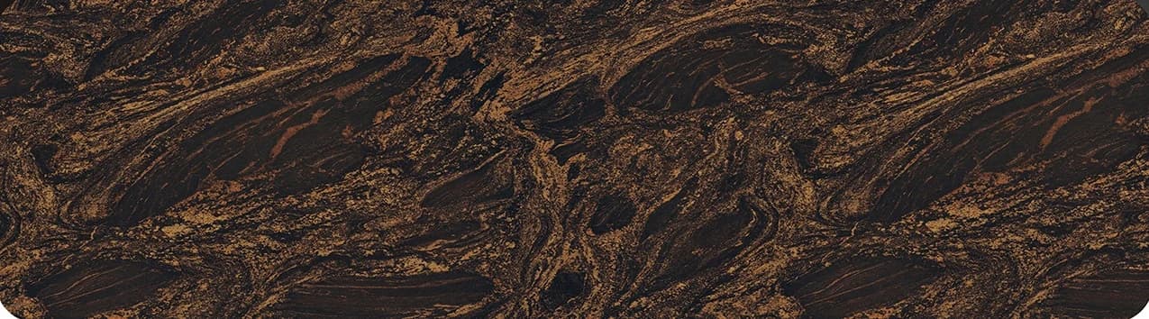 Panel decorativo vetas de seda marrón oscuro II