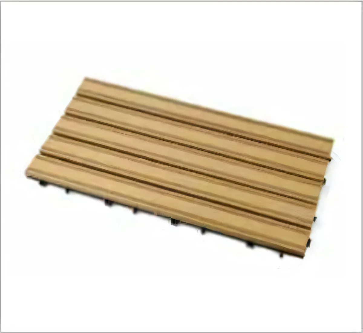 Baldosa DIY ranurada 300 × 600 × 26