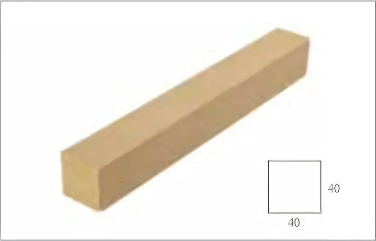 Rastrel de deck macizo 40 × 40