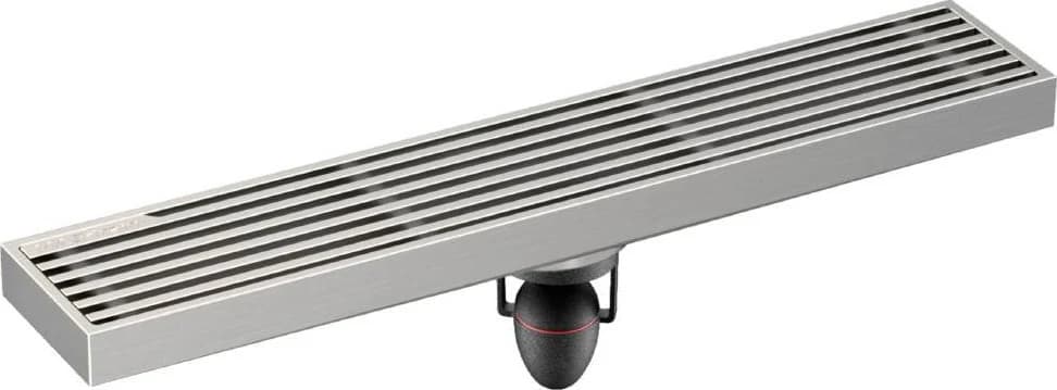 Canaleta de piso de ranuras rectas 55 × 300
