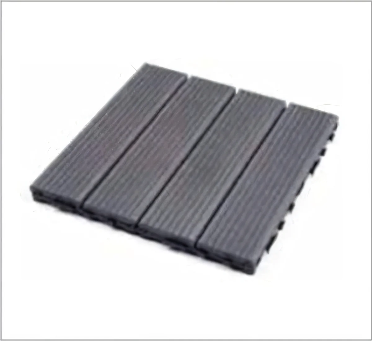 Baldosa DIY ranurada ancha 300 × 300 × 23