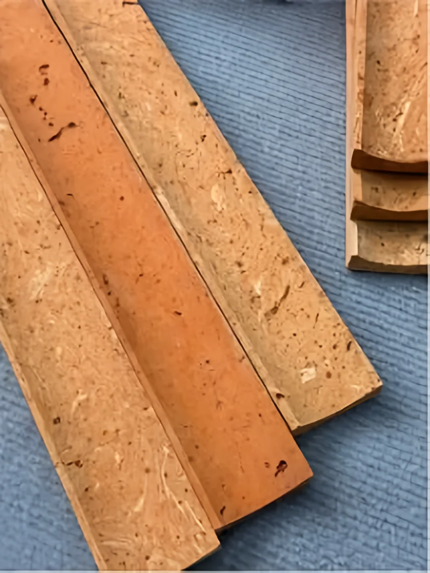 Ladrillo rojo de terracota rectangular cóncavo 50 × 300