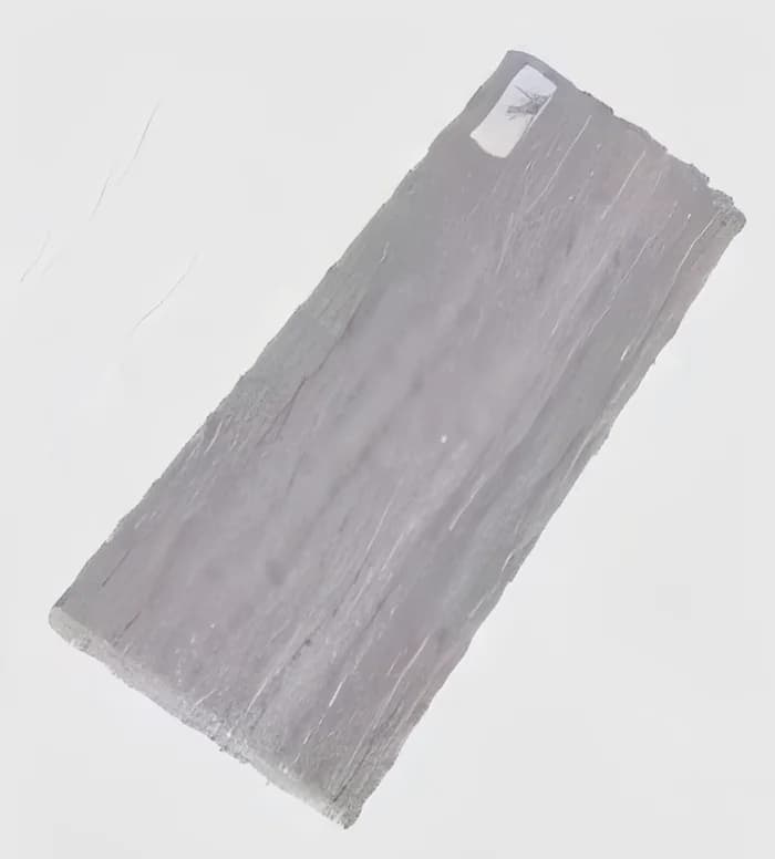 Perfil ancho para panel de PVC gris claro