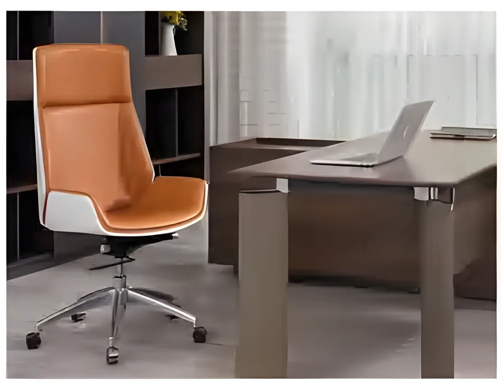 Silla Manresa · Silla de escritorio con base de estrella y ruedas