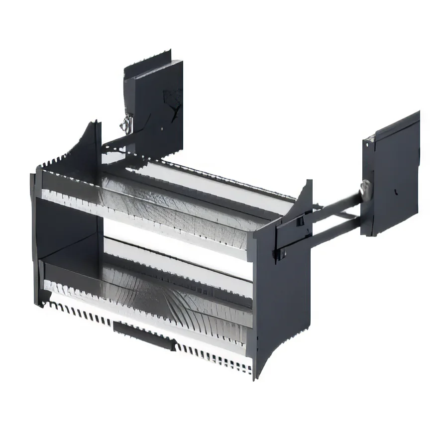 Canasto elevable de vidrio para alacena, mueble de 60 a 80 cm