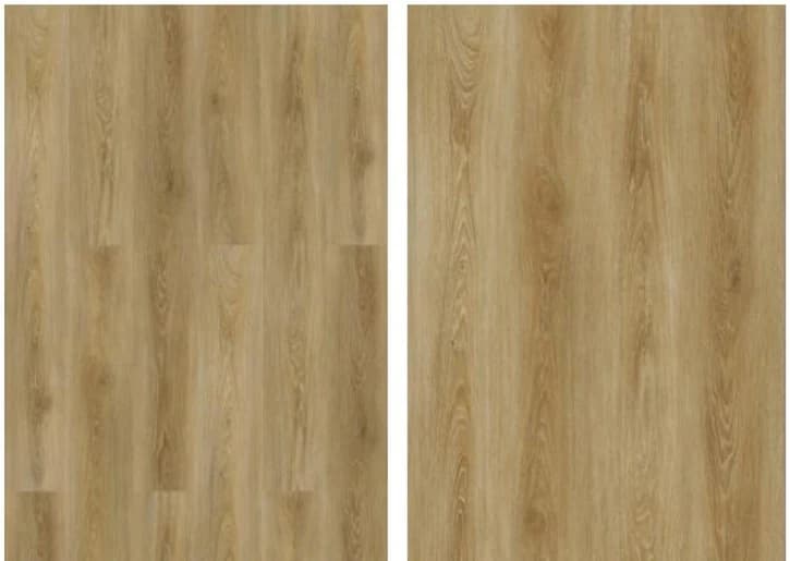 Piso SPC símil madera miel 6 · 1