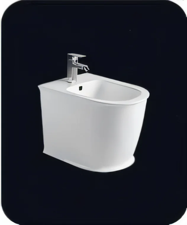 Bidet adosado a pared 55 × 37,5 × 39